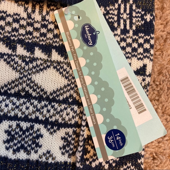 Fair Isle Dog Sweater - Picture 7 of 8